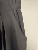 NWT Halara Flex™ High Waisted Pocket Wide Leg Waffle Work Pants Black Size L