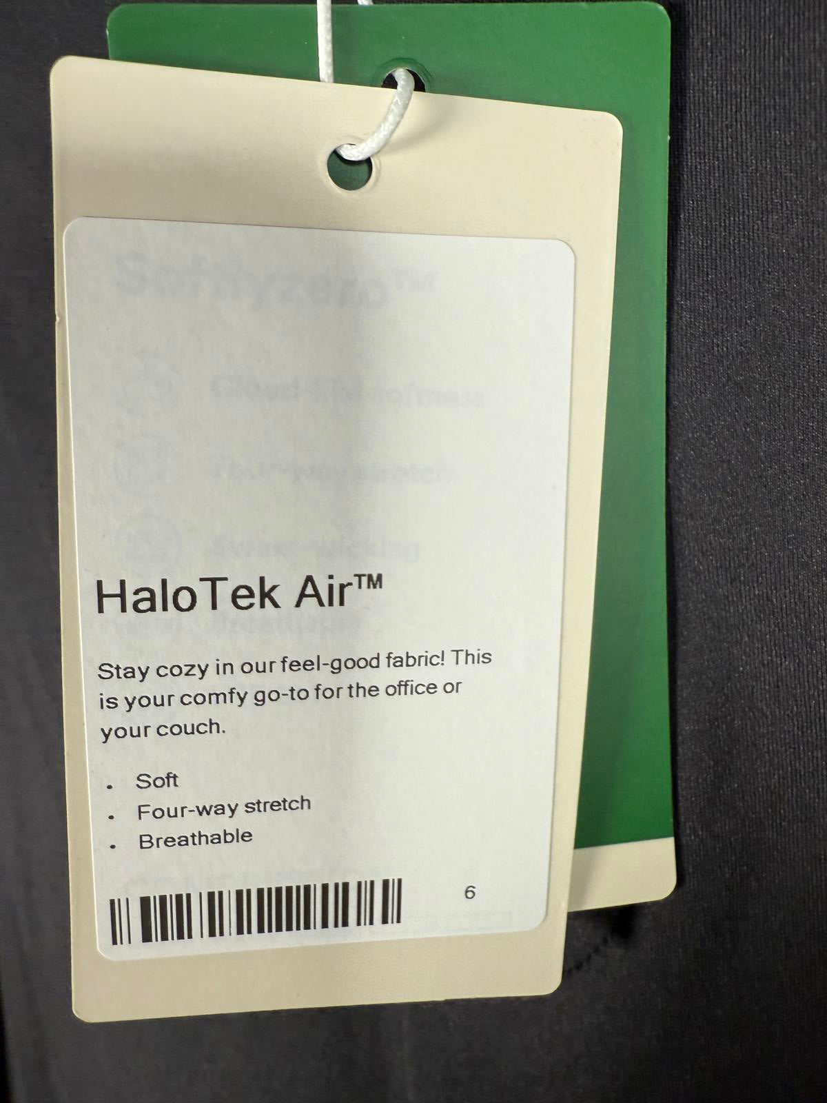 NWT Halara Flex™ Mid High Waisted Pocket Work Pants Black M