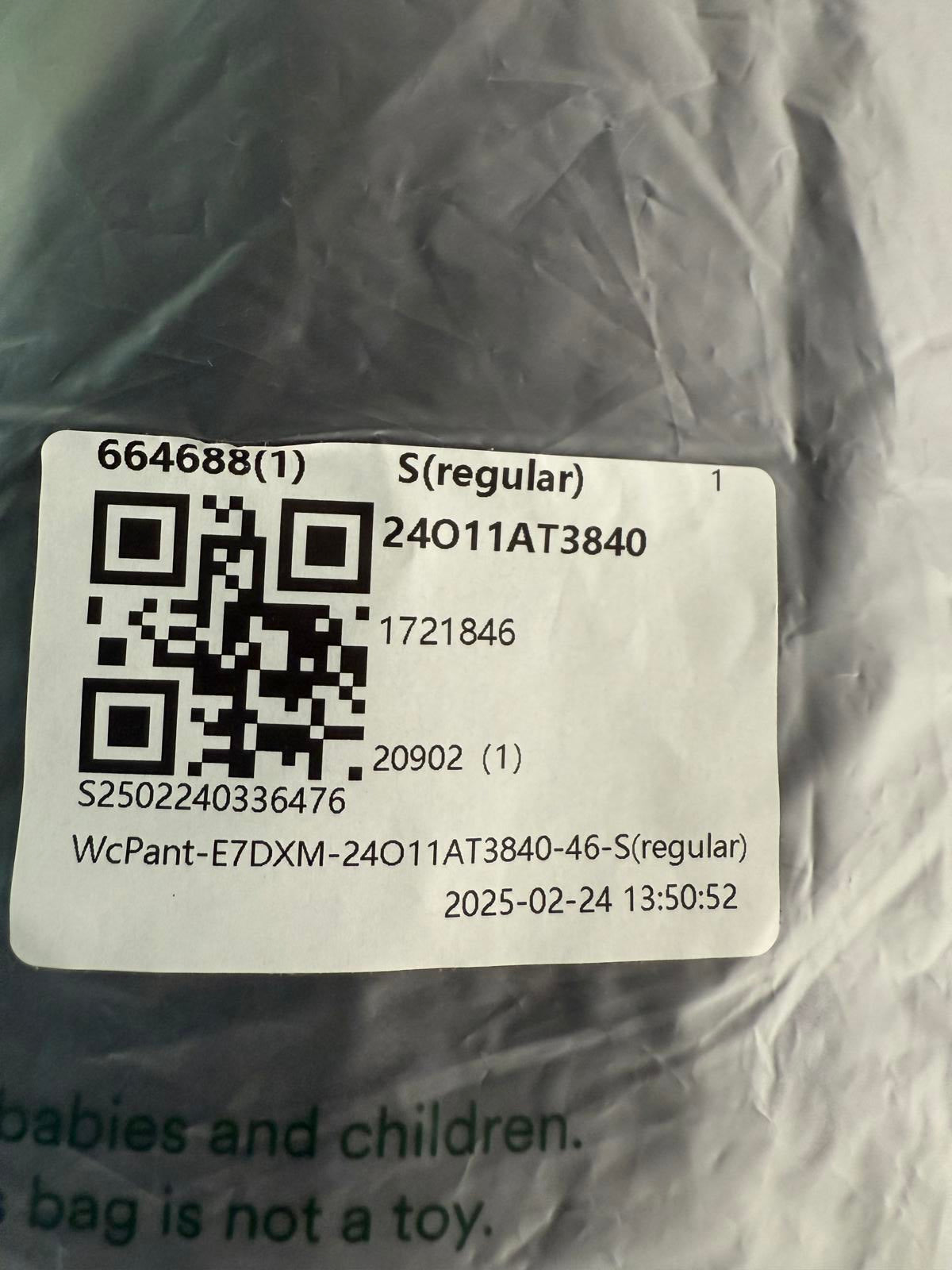 NWT Halara Ribbed Knit High Waisted Pockets Wide Leg Casual Pants Black S