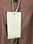 NWT Halara High Waisted Corduroy Casual Pants Cocoa Brown Size XS Petite