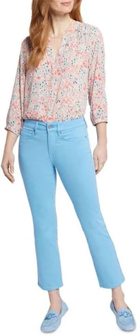 NYDJ Marilyn Straight LiftXTuck Ankle Jeans Bluebell. Size 00 NWT