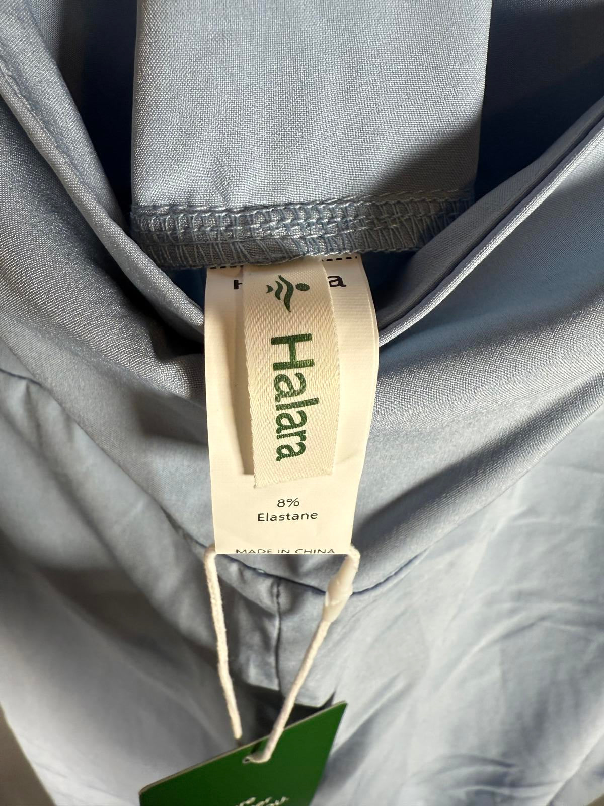 NWT Halara Breezeful™ High Waisted Shirred Tie Front & Back Wide Leg Pants XL