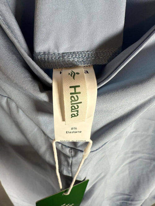 NWT Halara Breezeful™ High Waisted Shirred Tie Front & Back Wide Leg Pants XL