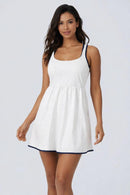 NWT Halara Women's White Mini Dress Size XS