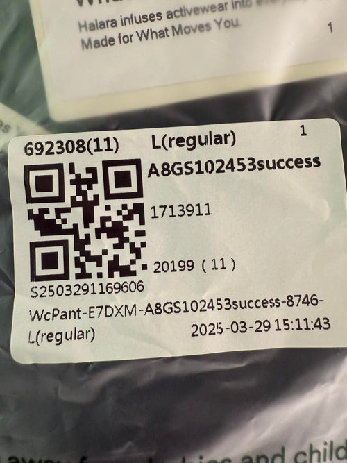 NWT Halara High Waisted Pocket Solid Work Tapered Pants Dark Green L