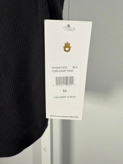 NWT Spiritual Gangster Tori black tank top Size M
