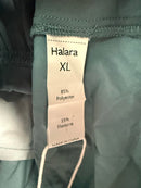 NWT Halara Midi dress drawstring ruffles Stone Blue XL