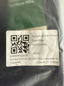 NWT Halara High Waisted Zipper Pocket Shirred Straight Leg Pant Black Size XS