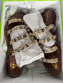 NWB Sam Edelman Juniper Leather Slip On Mule Sandals Size 11