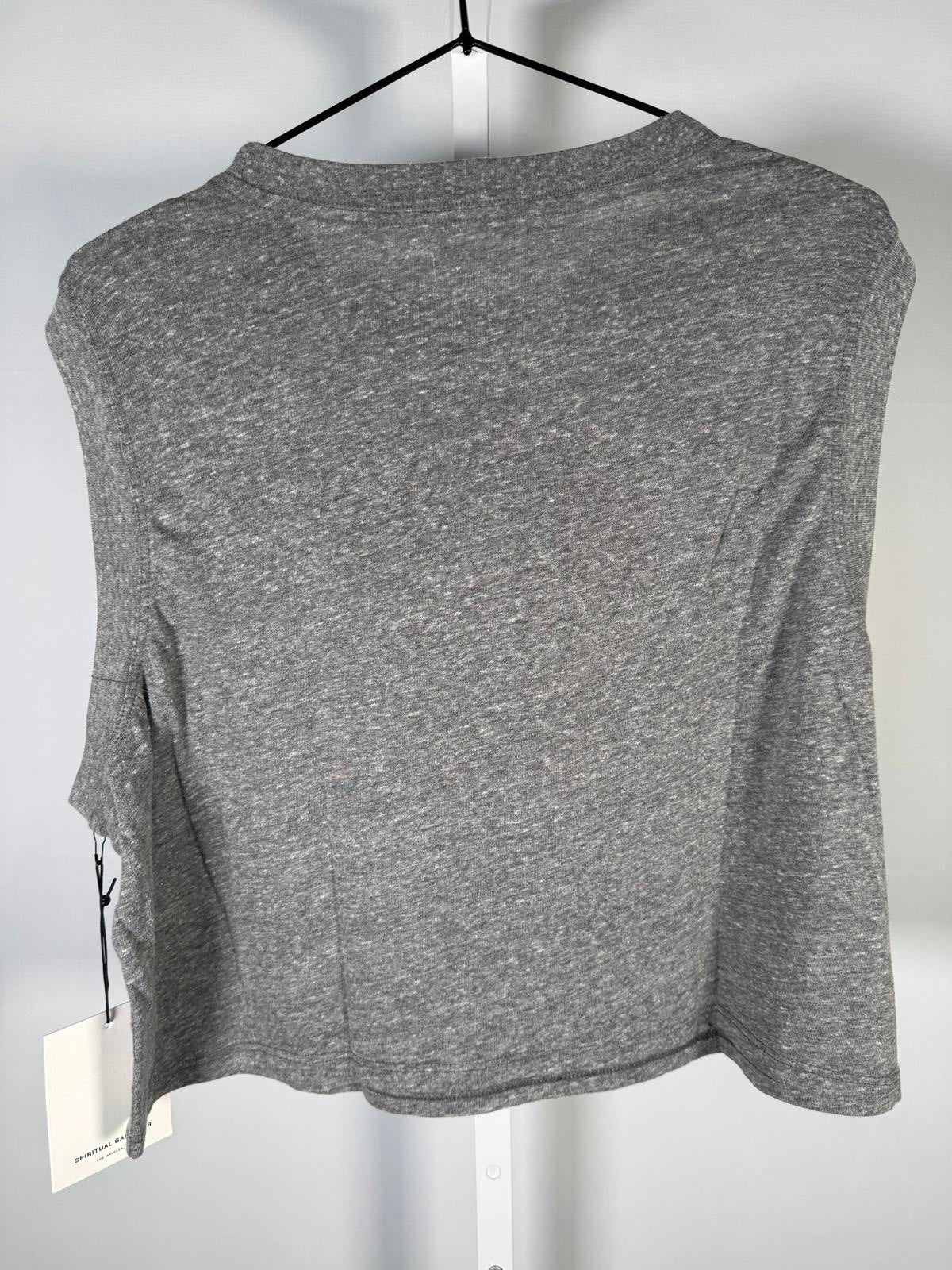 NWT Spiritual Gangster Shady Palm Crawford Crop Cotton Graphic Tank, Size XL