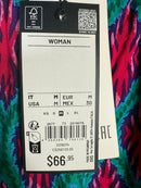 NWT PIOMBO A-line Skirt Pink Green Size M