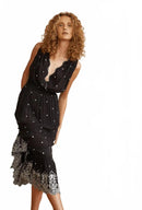 Guadalupe Johana Dress Black - M