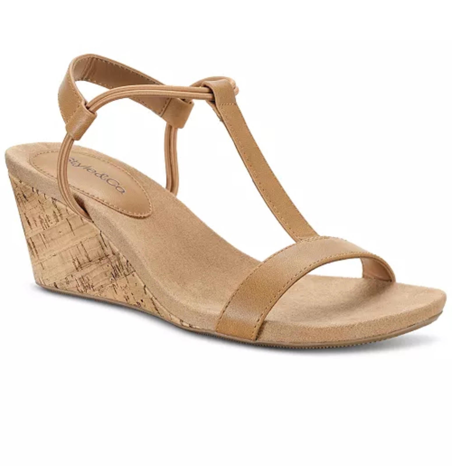 Style & Co Women's Mulan Wedge Open-Toe Sandals Size 12 NWB