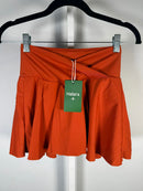 NWT Halara SoftlyZero High Waisted Crossover 2-in-1 Pocket Flare Tennis Skirt XS