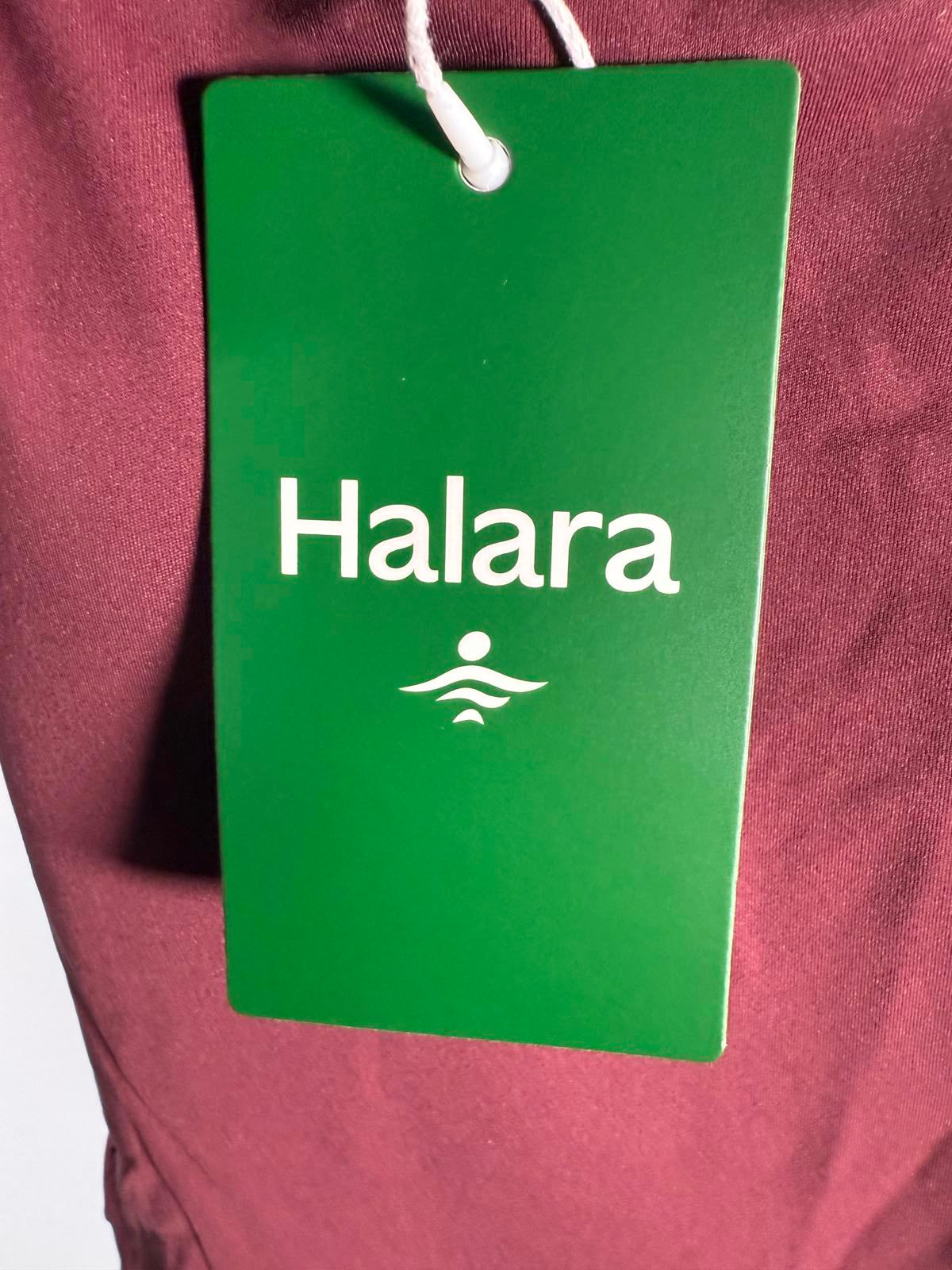 NWT Halara Breezeful High Low 2 Piece Pocket Flowy Midi Casual Dress Amaranth -M