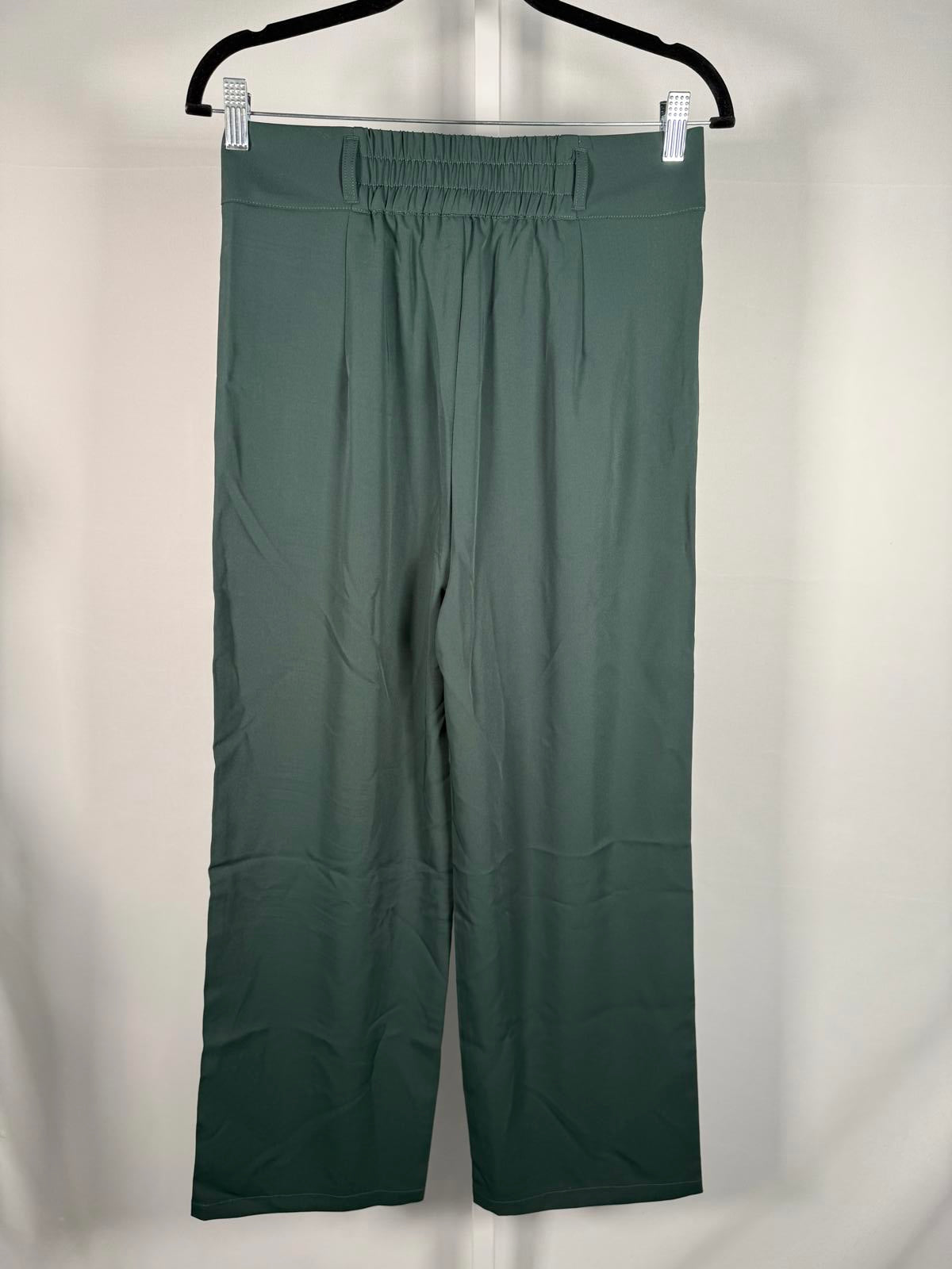 NWT Halara High Waisted Shirred Straight Leg Work Pants M, Petite
