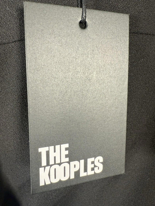 The Kooples Black Wrap Dress US Size Small, FR 1 NWT