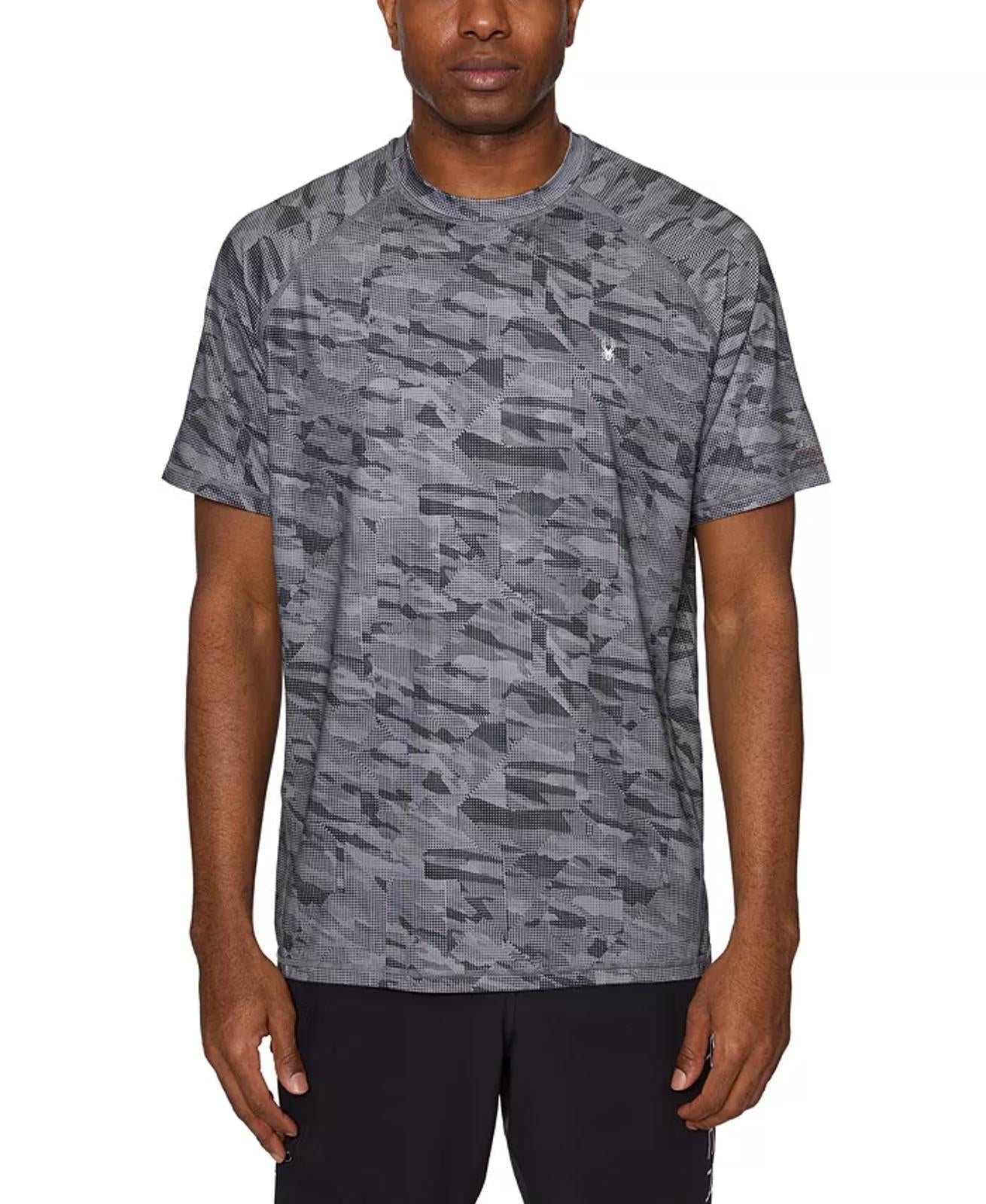 NWT Spyder Men's Short-Sleeve Rash Guard Shirt Size M