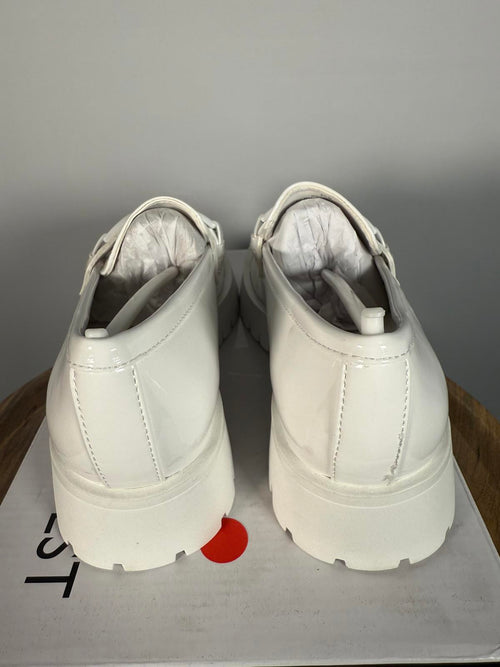 NINE WEST Gemay Platform Bit Loafers Size 6.5 NWB