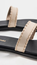 Kaanas Pirita Sandal Cream Size 9 NIB