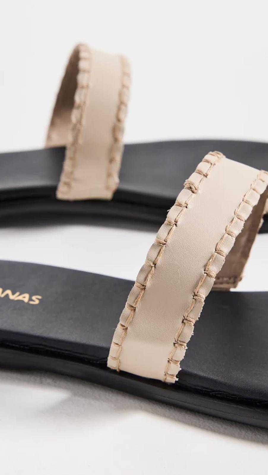 Kaanas Pirita Sandal Cream Size 9 NIB