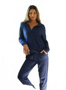 Feat Unisex Navy Roam Quarter Zip Size M NWT