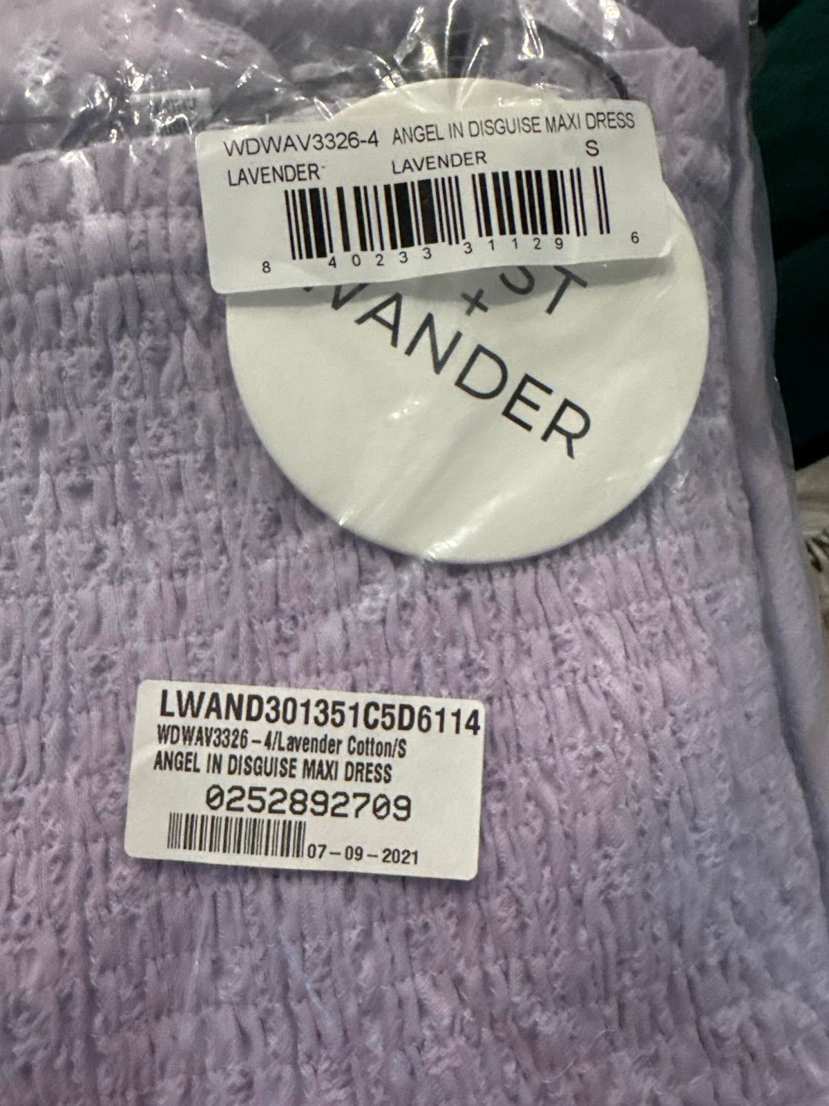 NWT REVOLVE  LOST + WANDER  angel in disguise maxi dress Purple - Size Small