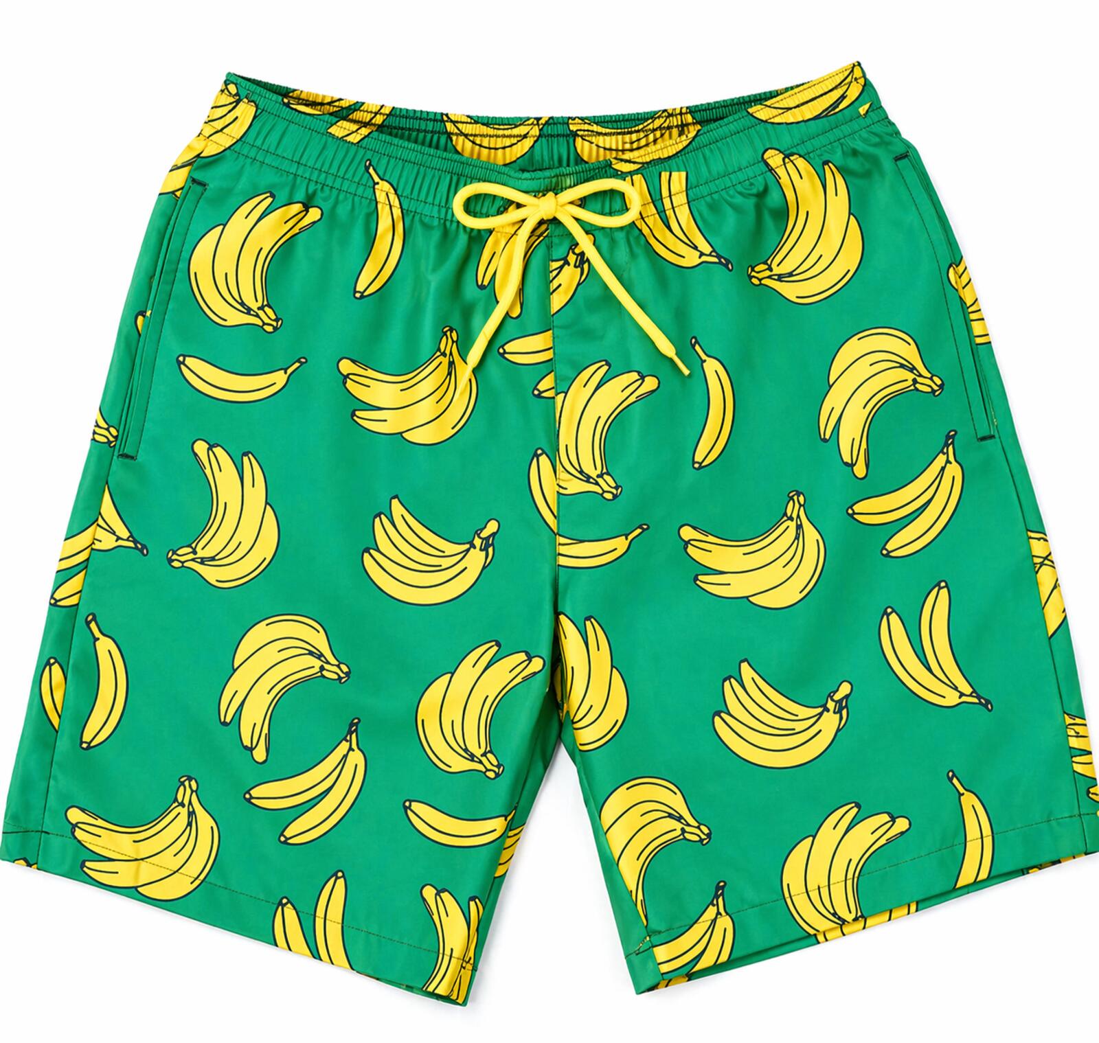 NWT Tipsy Elves Tipsy Elves Havana Banana Swim Trunks