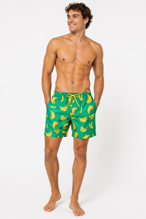NWT Tipsy Elves Tipsy Elves Havana Banana Swim Trunks