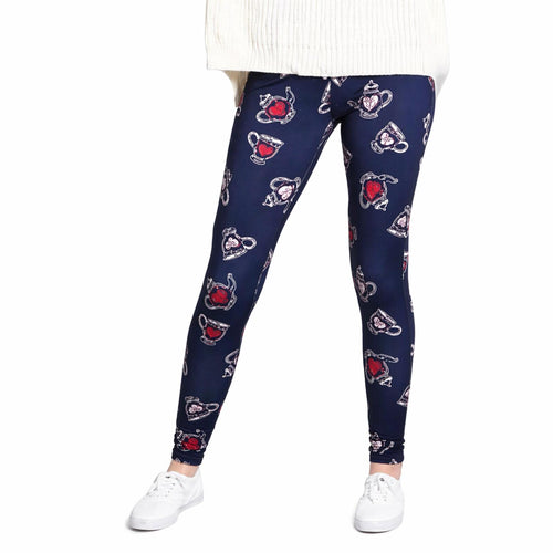 NWT ModCloth Tipsy Elves Teacup Leggings Size Medium