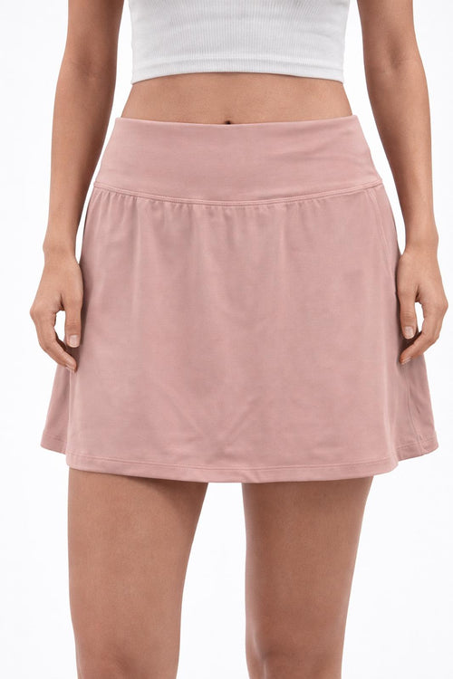 NWT Halara 2-in-1 Women’s Pink High Waisted Athletic Skirt Size XS