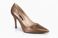 French Connection Rose Gold Pointed Toe Stiletto Heels US 9 NWB