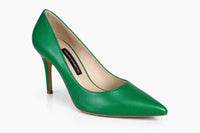 French Connection Womens Sierra Pointed Toe Pumps Green Size 7 NWB
