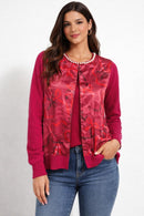NWT C Wonder by Christian Siriano Women’s Pink Satin Front Cardigan Size Medium
