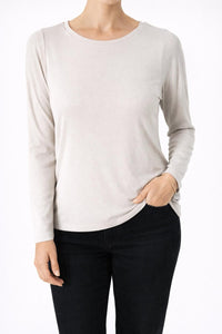 NWT Colleen Lopez Women’s Ivory Long Sleeve Top Medium