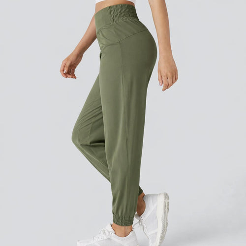 NWT Halara High Waisted Elastic Waistband Hiking Joggers - Small Petite