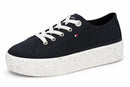 Tommy Hilfiger Women’s Glitter Platform Sneakers Desert Sky EU 37 / US 6.5 NWB
