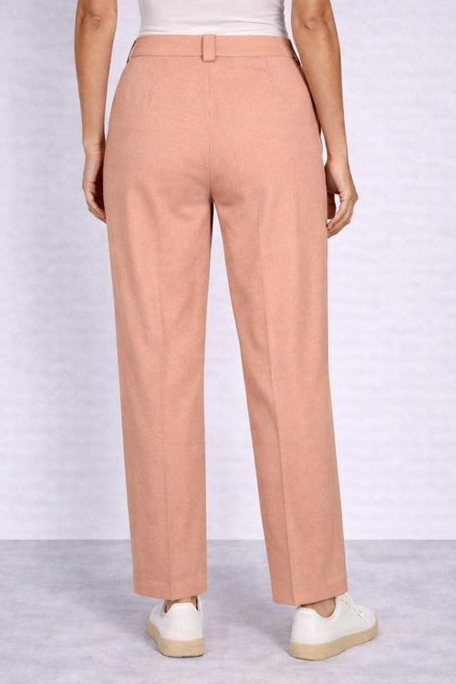 NWT Halara High-Waisted Full Length Straight Leg Pants, Peach Size Small