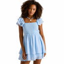 NWT Altar'd State Ashley Flutter Sleeve Mini Dress Size M