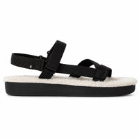 NWB Everlane The ReNew Teddy Sport Sandal Black/Cream Women's Size 7