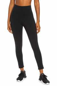 NWT Fourlaps Precision High Waist 7/8 Leggings Black Size Medium