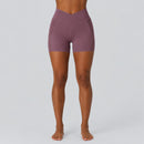 NWT Halara Women's SoftlyZero Activewear Shorts Purple Size Small