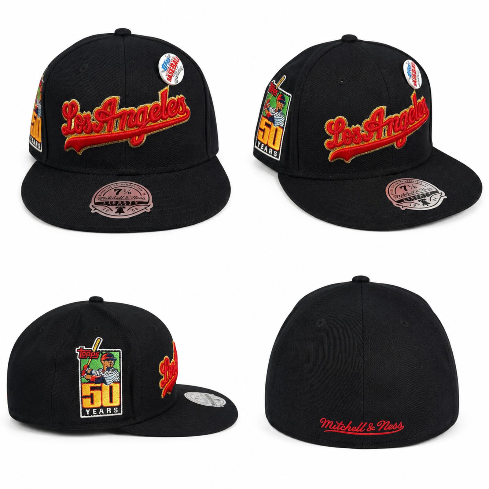 New Mitchell & Ness Los Angeles Dodgers Topps Chrome 2001 Hat Pin 7 1/8