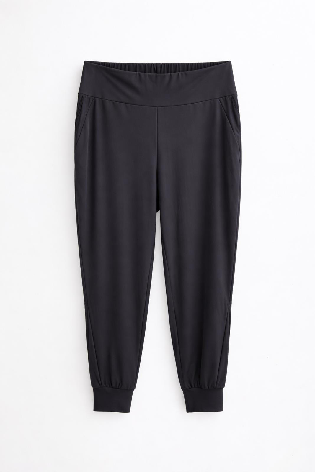 NWT Halara High Waisted Cuffed Jogger Sweatpants Black Size XL