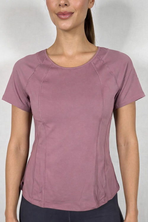 NWT Halara Short Sleeve Performance Shirt Top Mesh Panels Size XS