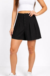 NWT Halara High Waisted Pleated Short Back Size Large