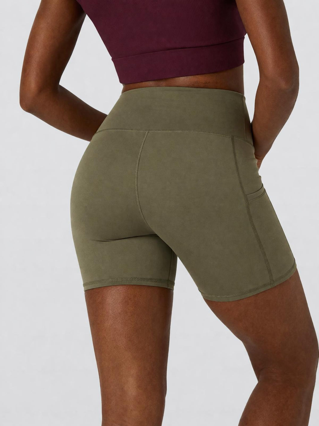NWT Halara Patitoff™ Pet Hair Resistant High Waisted Biker Shorts 5'' Size XL