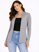 NWT Halara Open Cardigan Light Gray Size XS