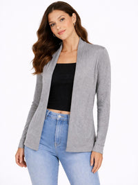 NWT Halara Open Cardigan Light Gray Size XS