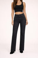 NWT The Kooples Black Bootcut Jeans Womens Size 25 30” Inseam Stretch Denim $215